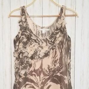 Lc Lauren Conrad Spring Marble Printed Shift Dress